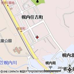 北海道三笠市幌内住吉町4周辺の地図