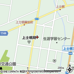 帯広信用金庫上士幌支店周辺の地図