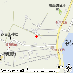 北海道小樽市祝津3丁目123周辺の地図