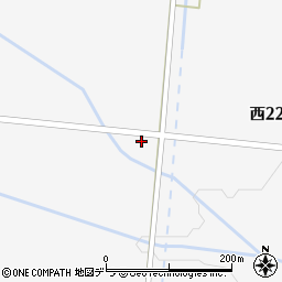 北海道富良野市山部西２２線2364周辺の地図