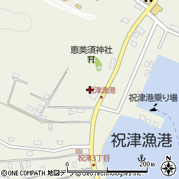 北海道小樽市祝津3丁目157周辺の地図