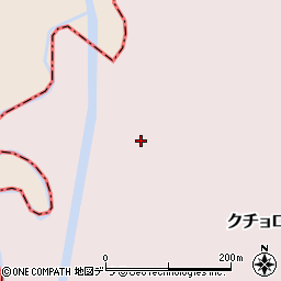 北海道川上郡標茶町クチョロ原野北２０線東周辺の地図