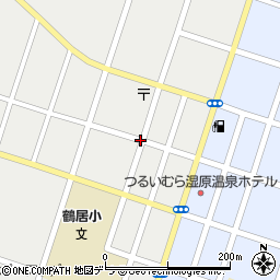 北海道阿寒郡鶴居村鶴居西3丁目周辺の地図