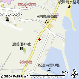 北海道小樽市祝津3丁目177周辺の地図