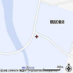 株式会社ニチモク林産北海道　鶴居工場周辺の地図