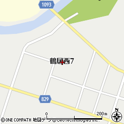 北海道阿寒郡鶴居村鶴居西7丁目周辺の地図