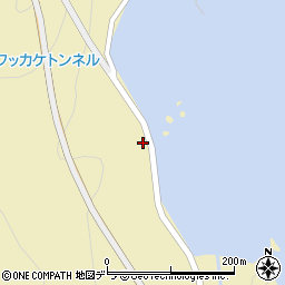 川内谷漁業周辺の地図