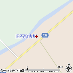 江別奈井江線周辺の地図