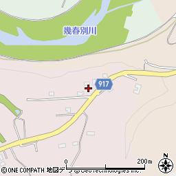 北海道三笠市美和206-15周辺の地図