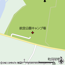 上士幌航空公園キャンプ場周辺の地図
