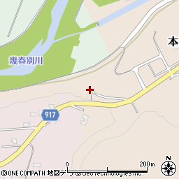 北海道三笠市本町217周辺の地図