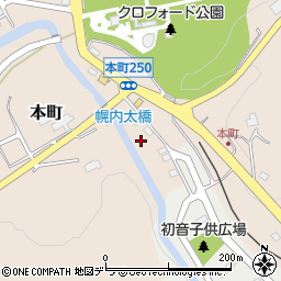 北海道三笠市本町921周辺の地図