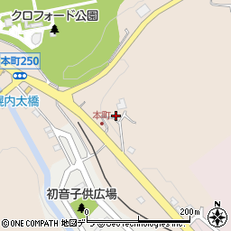 北海道三笠市本町261-11周辺の地図