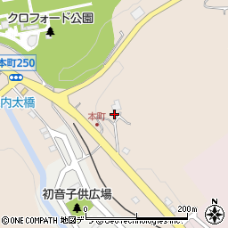 北海道三笠市本町261周辺の地図