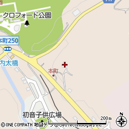 北海道三笠市本町261-2周辺の地図