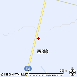 北海道上士幌町（河東郡）上音更（西３線）周辺の地図