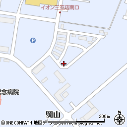 北海道三笠市岡山506-47周辺の地図