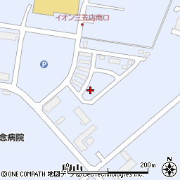 北海道三笠市岡山506-38周辺の地図