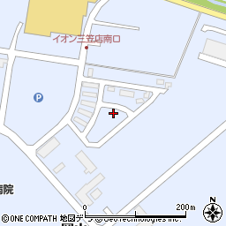 北海道三笠市岡山506-42周辺の地図