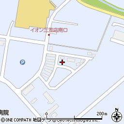 北海道三笠市岡山506-37周辺の地図