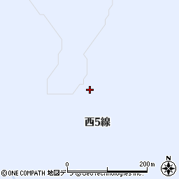 北海道河東郡上士幌町上音更西５線周辺の地図
