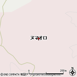北海道川上郡標茶町ヌマオロ周辺の地図