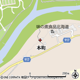 北海道三笠市本町4周辺の地図