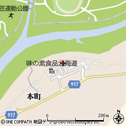 北海道三笠市本町4-11周辺の地図