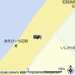 〒061-3376 北海道石狩市横町の地図
