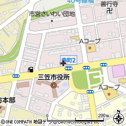 民宿アンモナイト角田周辺の地図