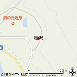北海道三笠市桂沢周辺の地図