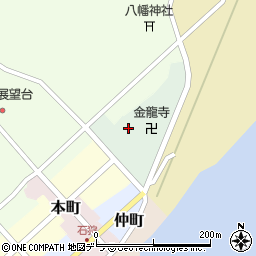 北海道石狩市新町周辺の地図
