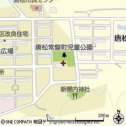 〒068-2133 北海道三笠市唐松常盤町の地図