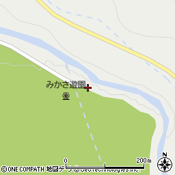 北海道三笠市西桂沢58周辺の地図