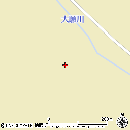 北海道岩見沢市大願町247-2周辺の地図