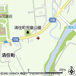 北海道三笠市清住町138周辺の地図