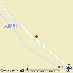 北海道岩見沢市大願町363周辺の地図