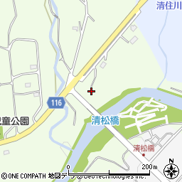 北海道三笠市清住町176周辺の地図