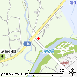 北海道三笠市清住町167周辺の地図
