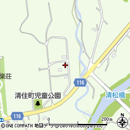 北海道三笠市清住町136周辺の地図