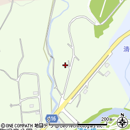 奥田石材店　清住工場周辺の地図
