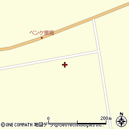 北海道根室市東梅255周辺の地図