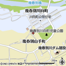 北海道三笠市幾春別山手町87周辺の地図