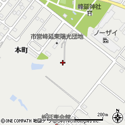 北海道美唄市峰延町本町2371周辺の地図