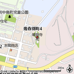 観敬寺周辺の地図