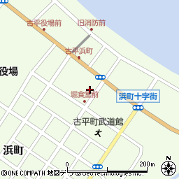 古平浜町郵便局周辺の地図