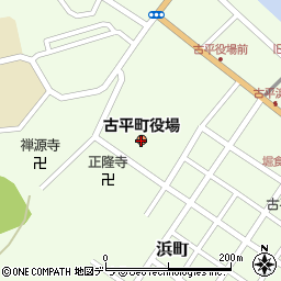 古平町役場周辺の地図