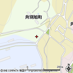 北海道三笠市奔別旭町8周辺の地図