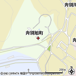 北海道三笠市奔別旭町4周辺の地図