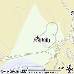 北海道三笠市奔別旭町3周辺の地図